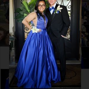 Royal Blue Vienna Prom Dress